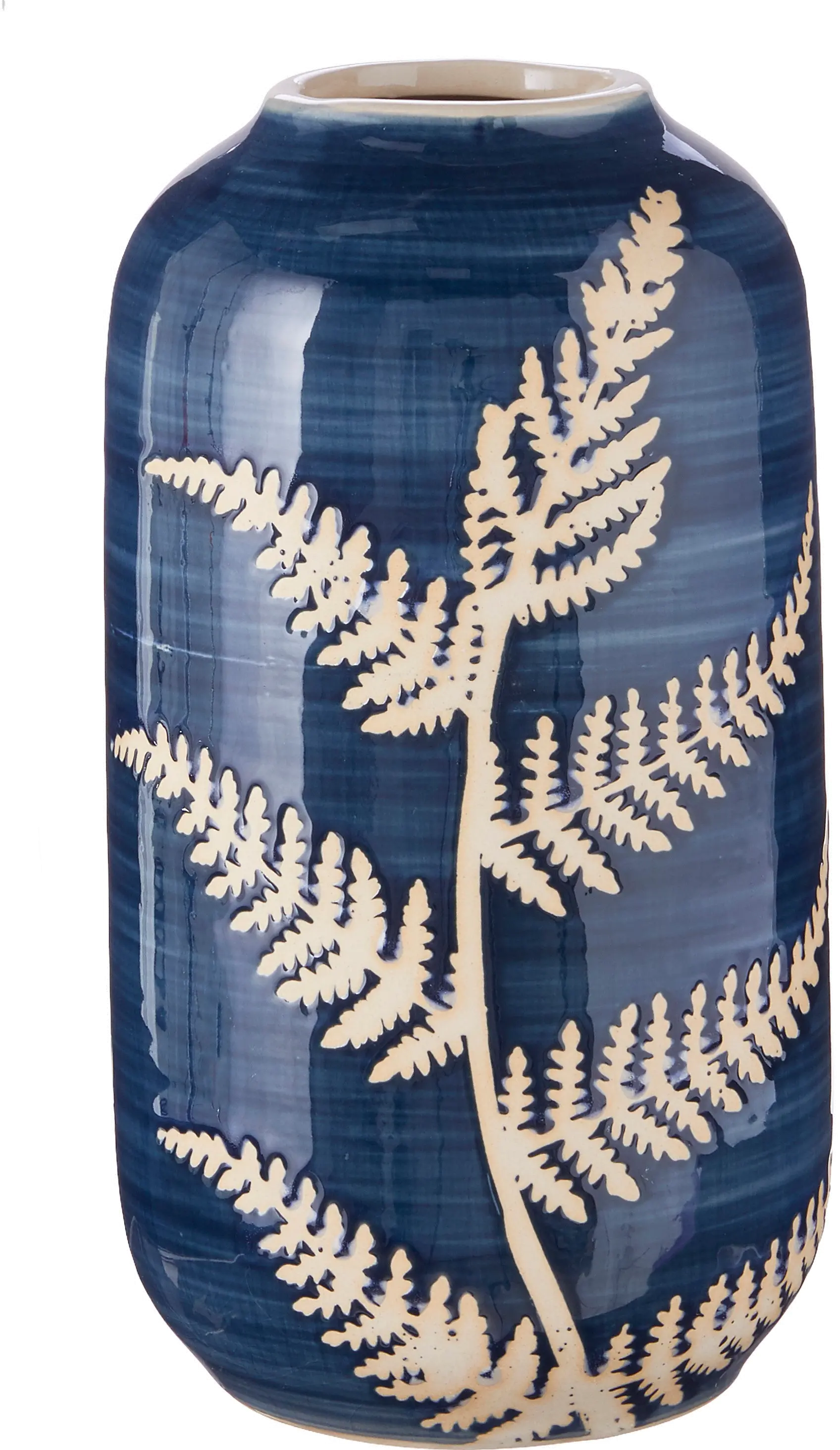 9  Blue Fern Vase-1