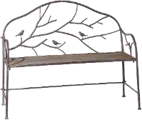 46  Birds on Branch Bench