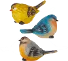 Assorted 4.5  Colored Table Top Bird