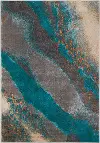 BR100MO5X8-5X8/BRISB Brisbane 5 x 8 Teal Moonstruck Area Rug