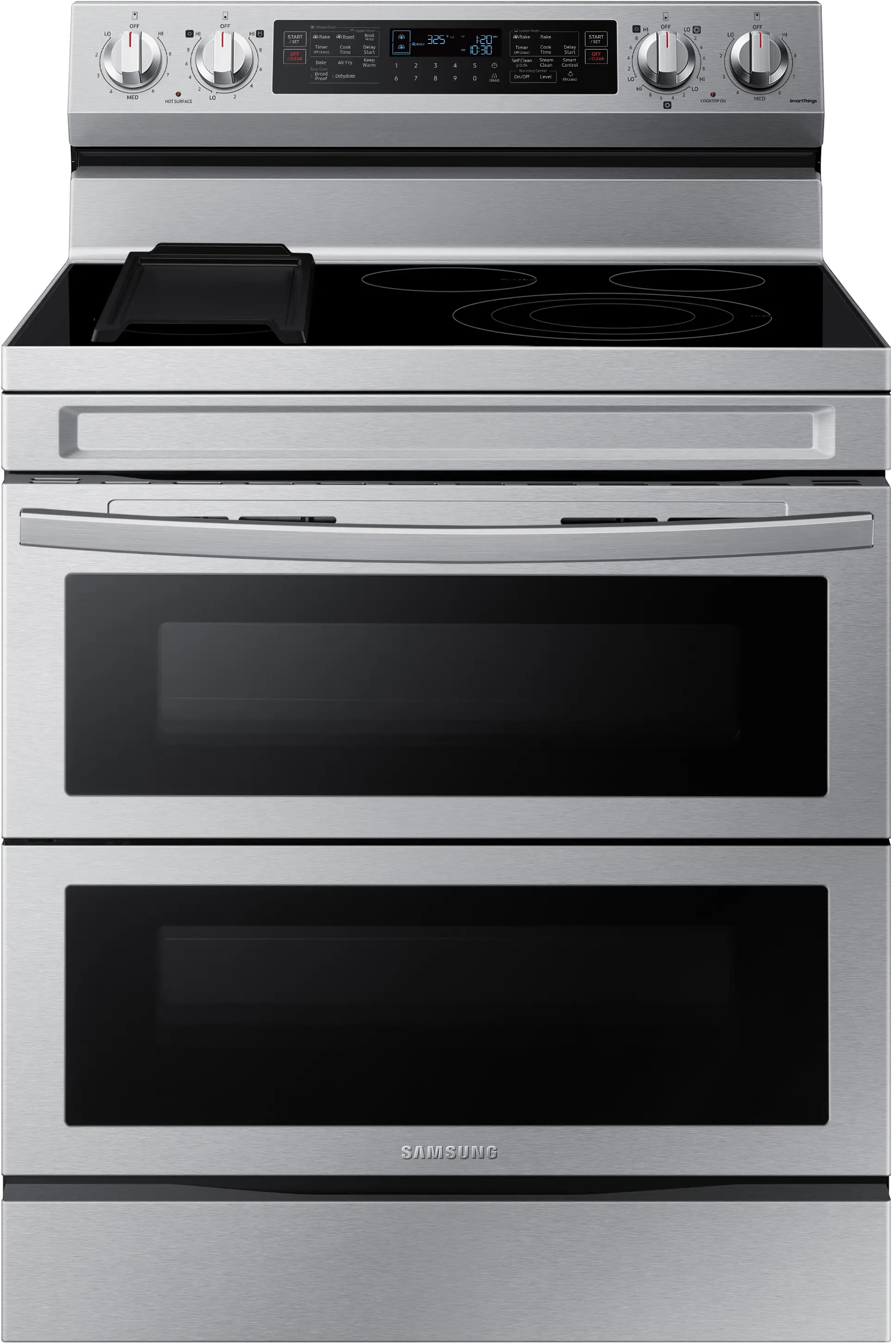NE63A6751SS Samsung 6.3 cu ft FlexDuo Electric Range - Stainless Steel-1