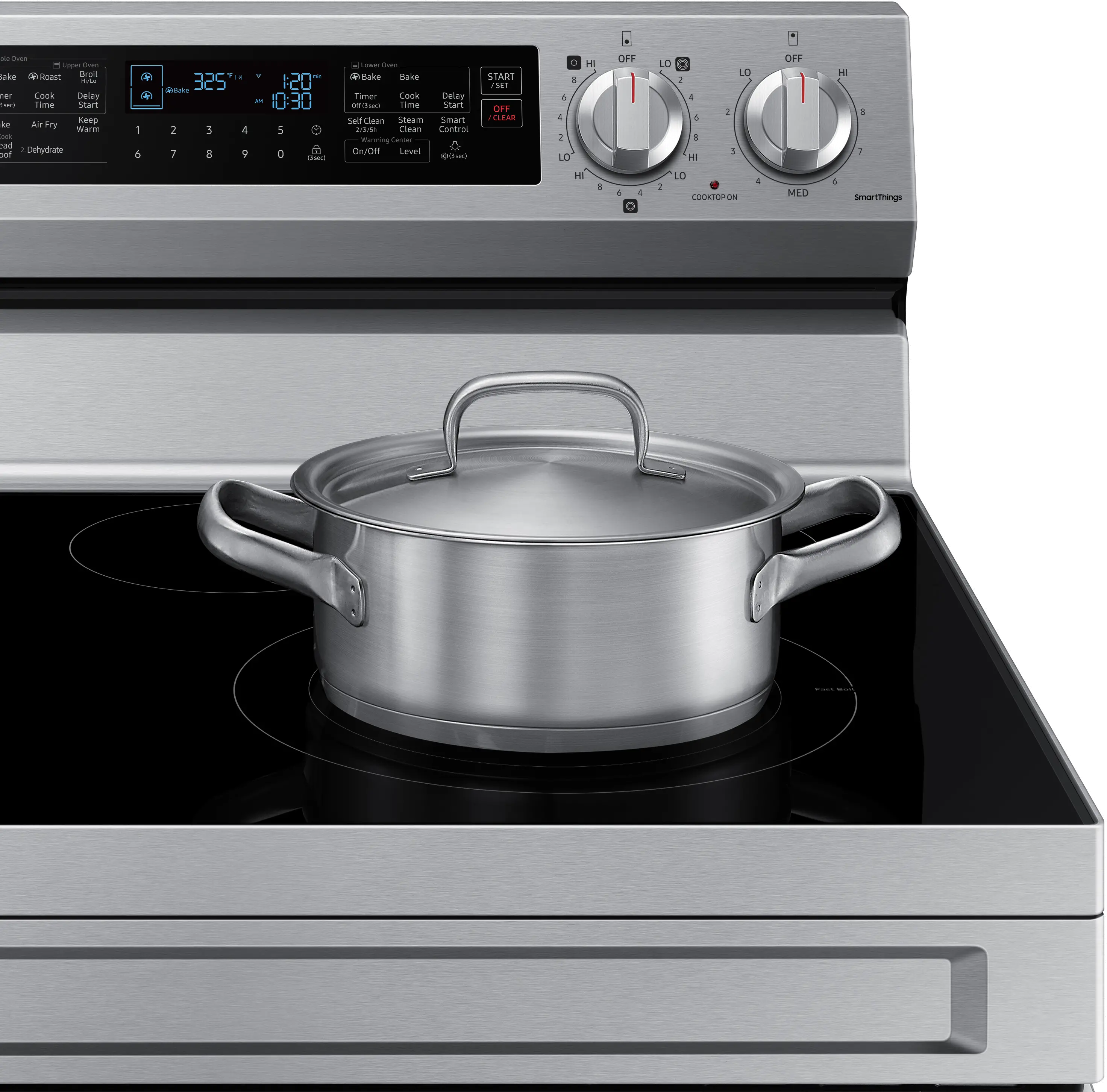 NE63A6751SS Samsung 6.3 cu ft FlexDuo Electric Range - Stainless Steel-13
