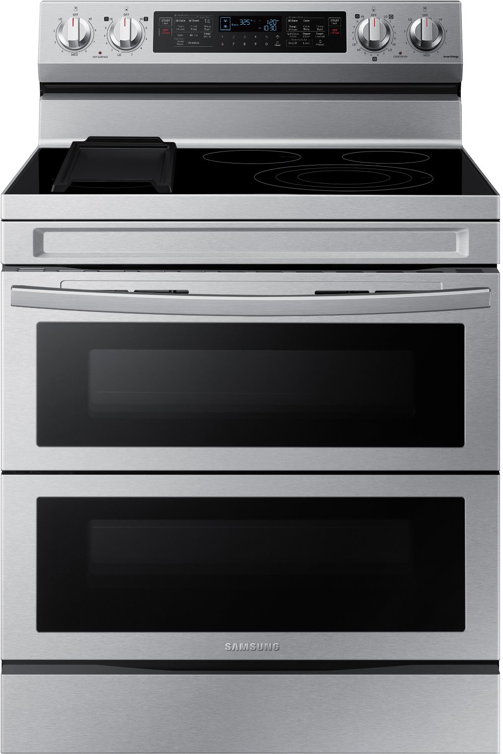 Samsung 6.3 cu ft FlexDuo Electric Range - Stainless Steel