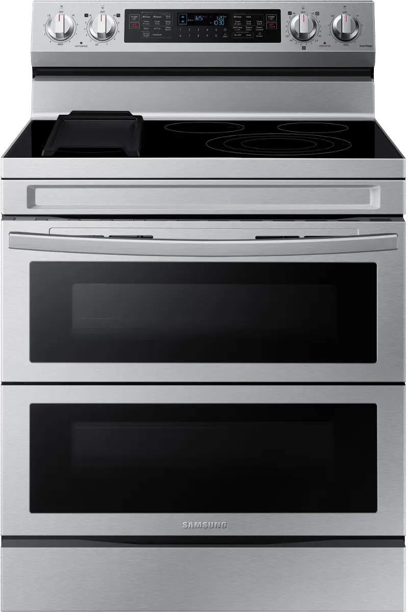 Samsung 6.3 cu ft FlexDuo Electric Range - Stainless Steel
