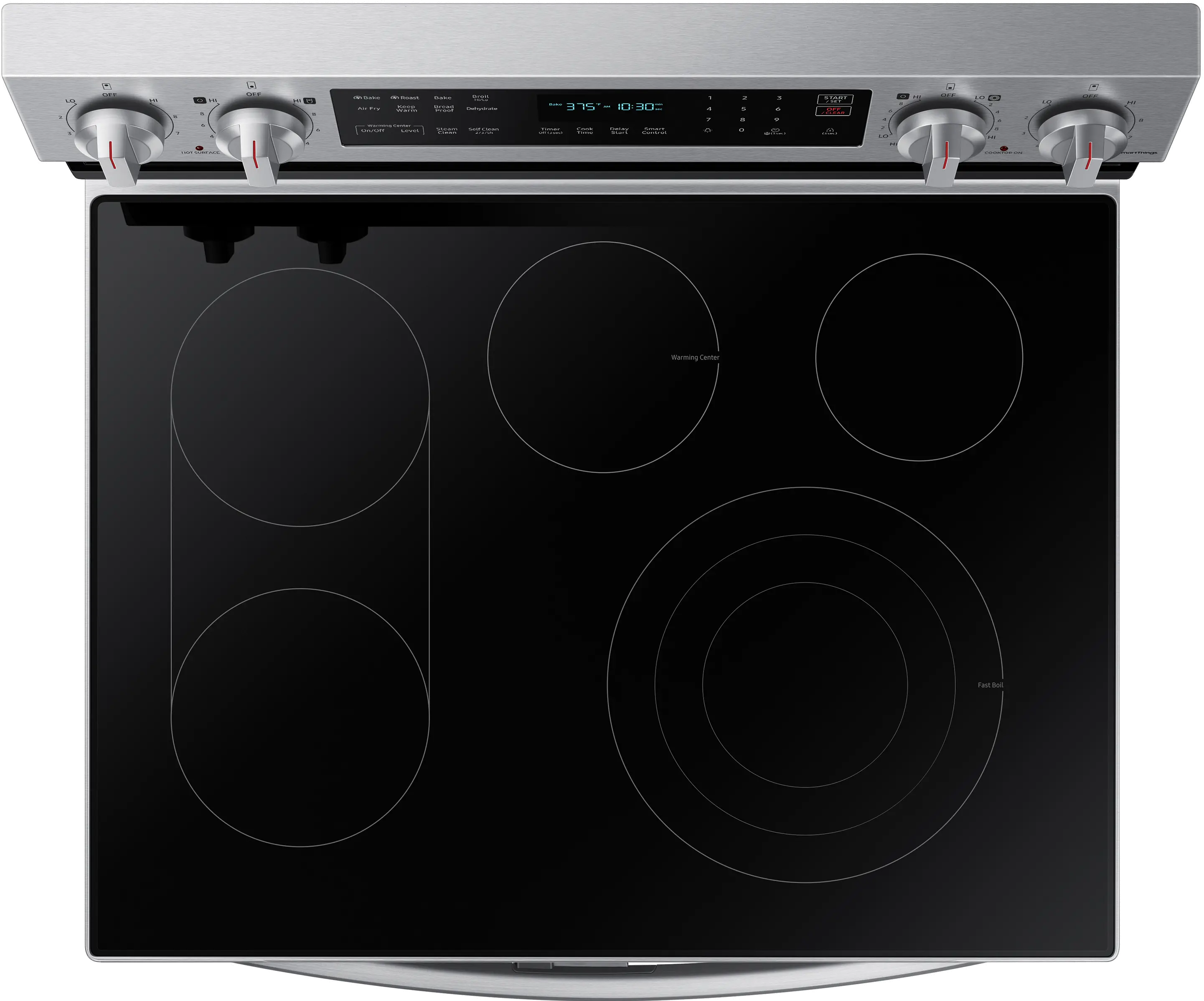 NE63A6751SS Samsung 6.3 cu ft FlexDuo Electric Range - Stainless Steel-3