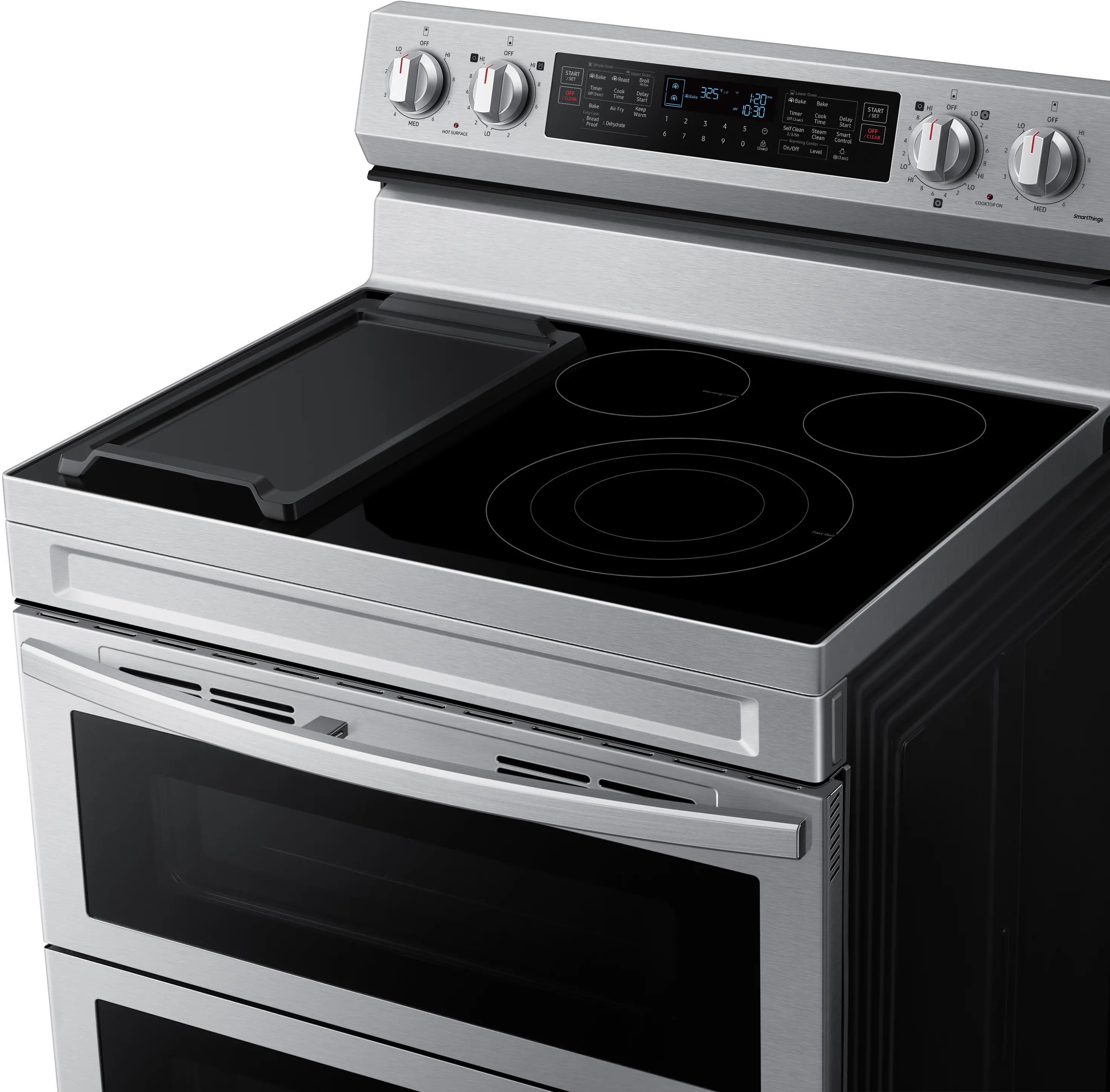 NE63A6751SS Samsung 6.3 cu ft FlexDuo Electric Range - Stainless Steel-4