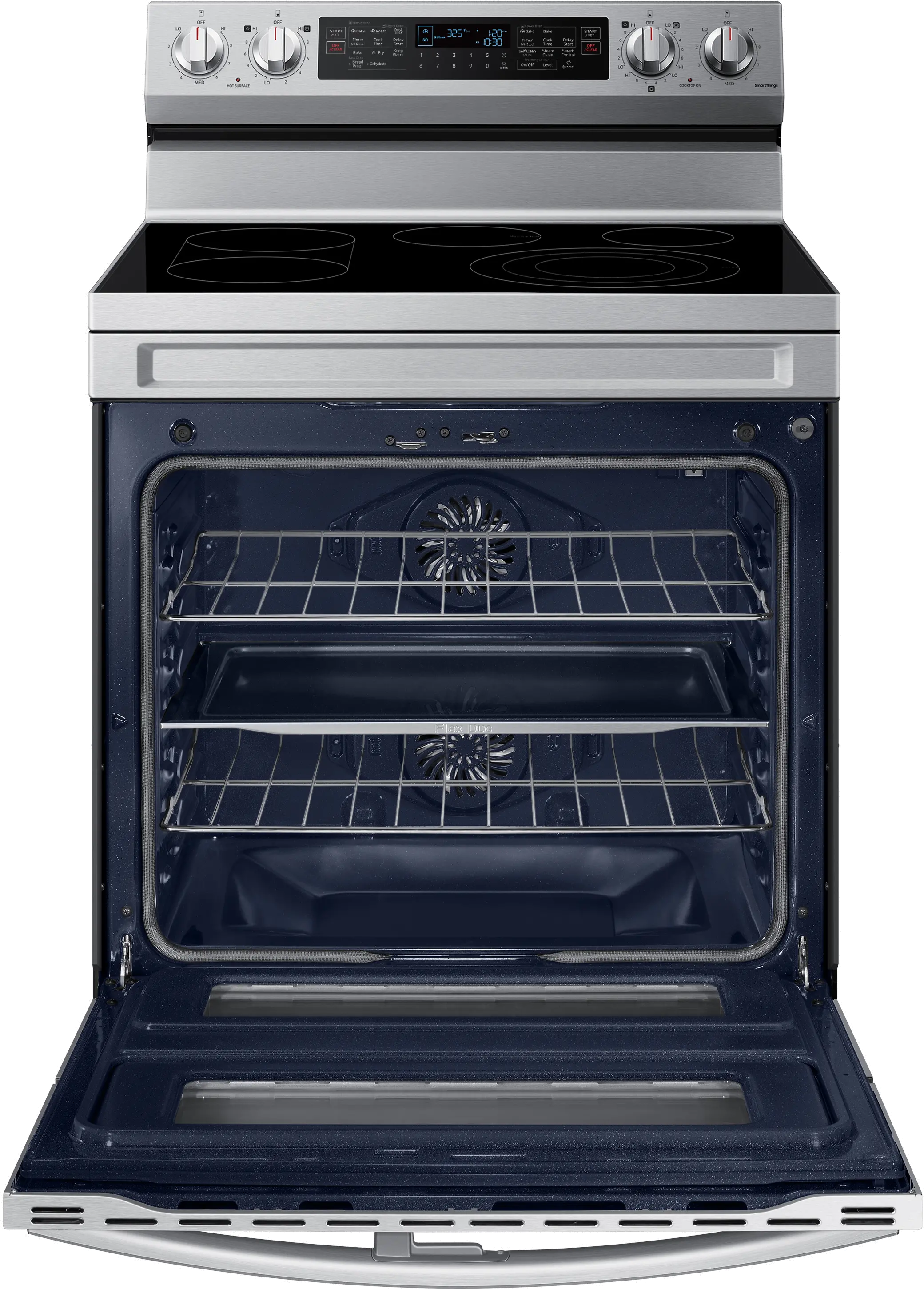 NE63A6751SS Samsung 6.3 cu ft FlexDuo Electric Range - Stainless Steel-5