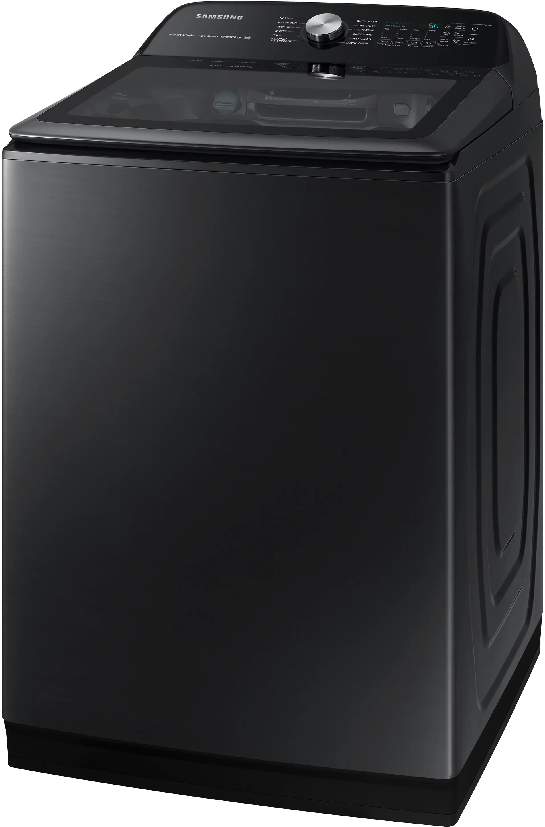 WA52A5500AV Samsung 5.2 cu ft Top Load Washer - Black 52A5500-4