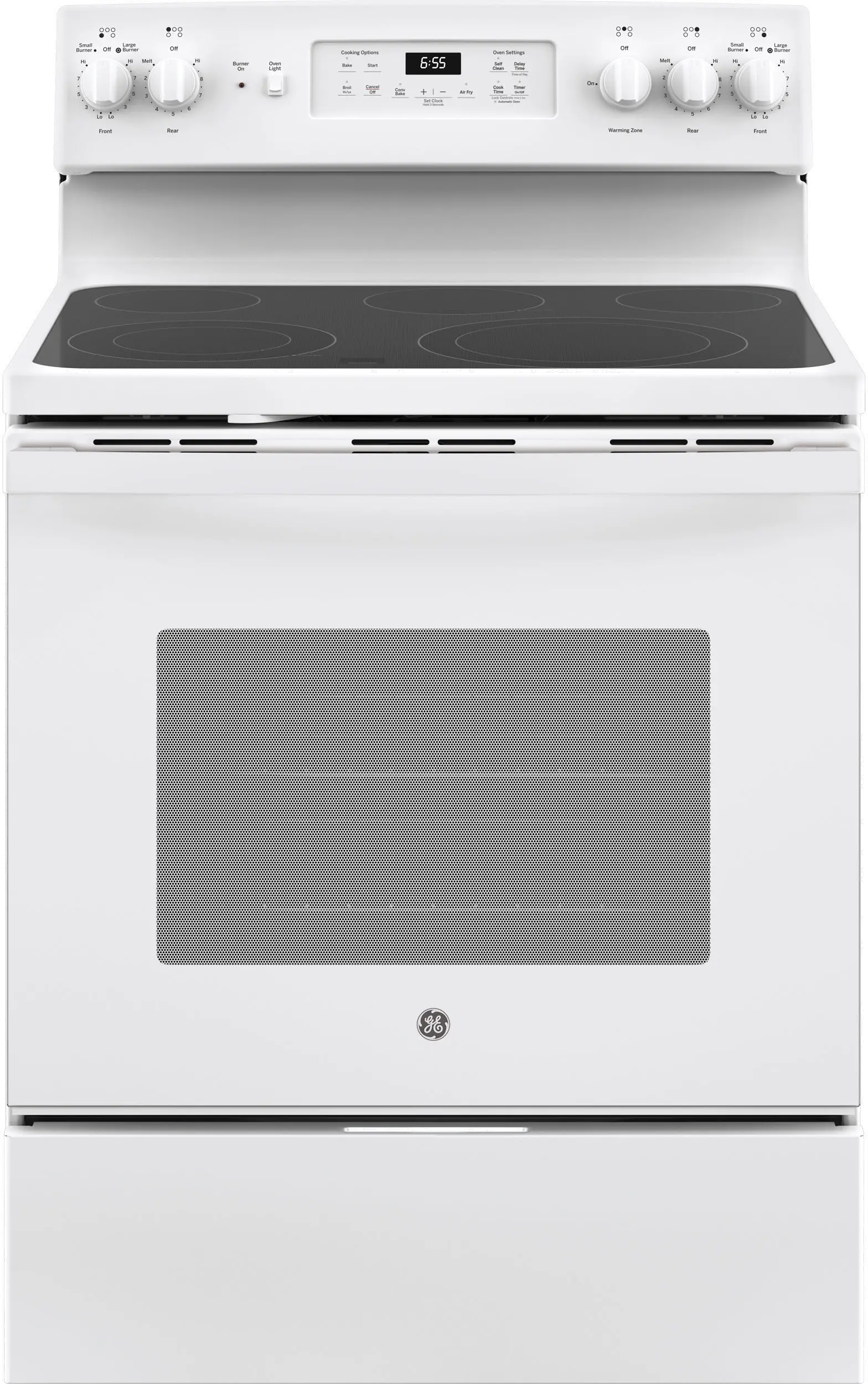JB655DKWW GE 5.3 cu ft Electric Range - White-1