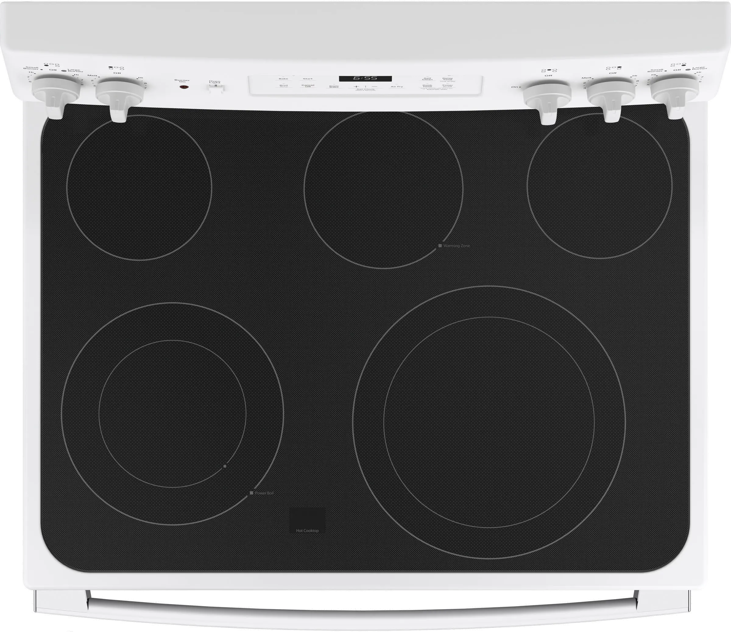 JB655DKWW GE 5.3 cu ft Electric Range - White-2
