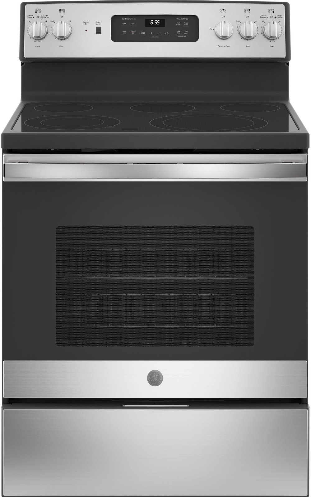 GE 5.3 cu ft Electric Range - Stainless Steel