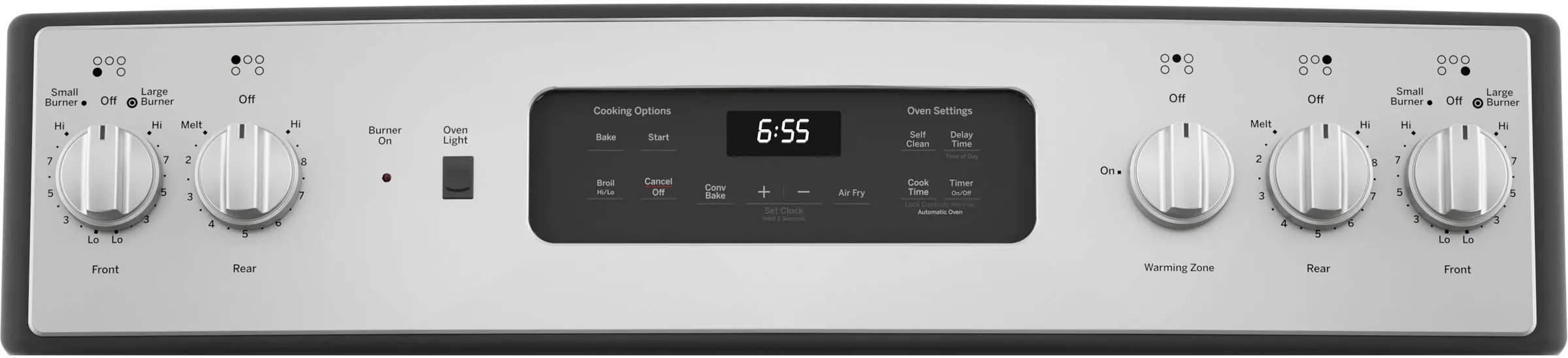JB655YKFS GE 5.3 cu ft Electric Range - Stainless Steel-4