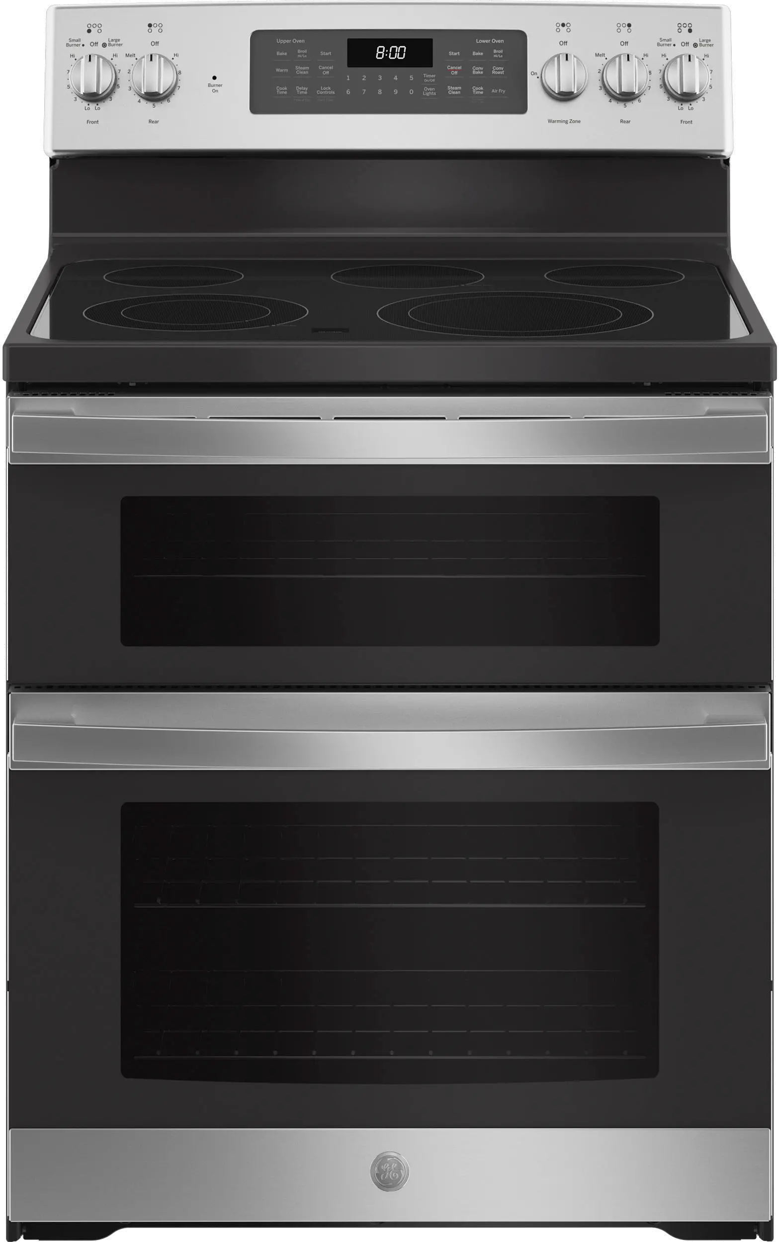 JBS86SPSS GE Double Oven Electric Range - Stainless Steel-1