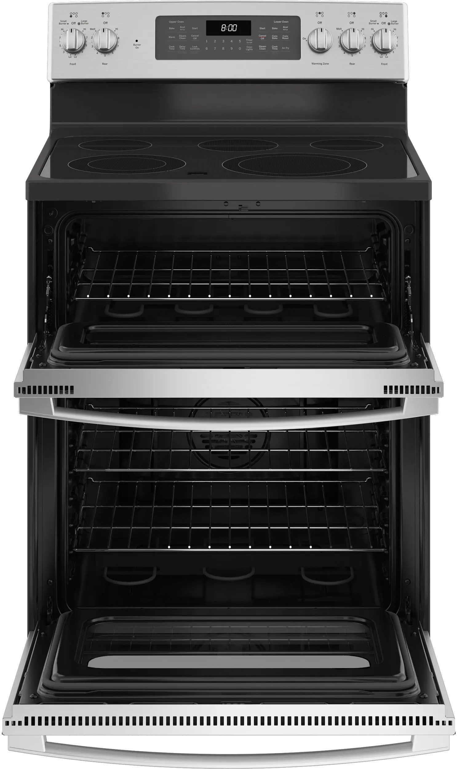 JBS86SPSS GE Double Oven Electric Range - Stainless Steel-3