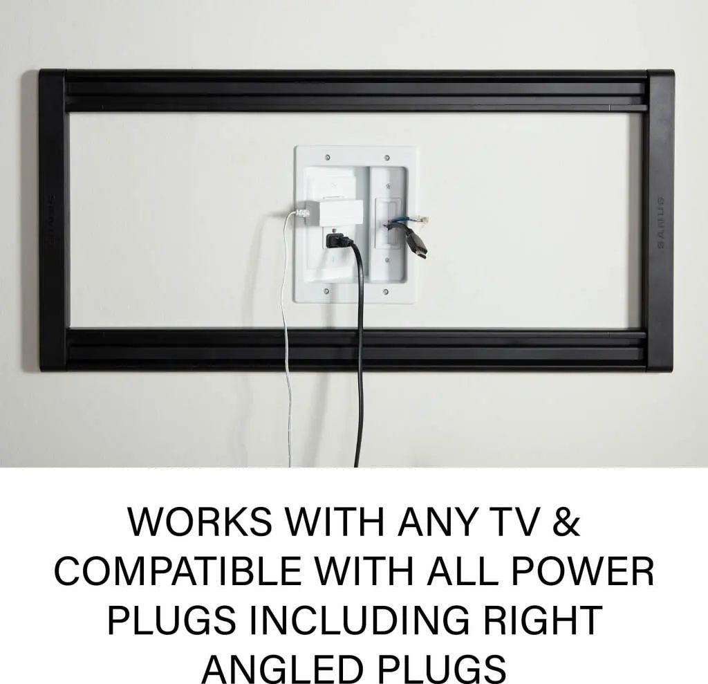 SA-IWP1 In-Wall TV Power and Cable Management Kit-2