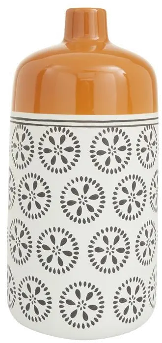 15  Orange Accent Vase-1