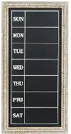 43391/WALL-CHLKBOARD 32 Inch Wooden Wall Chalkboard