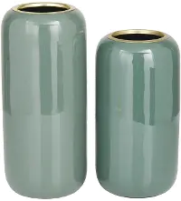 13  Ocean Metal Vase