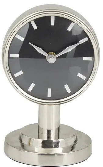 7  Steel Table Clock-1