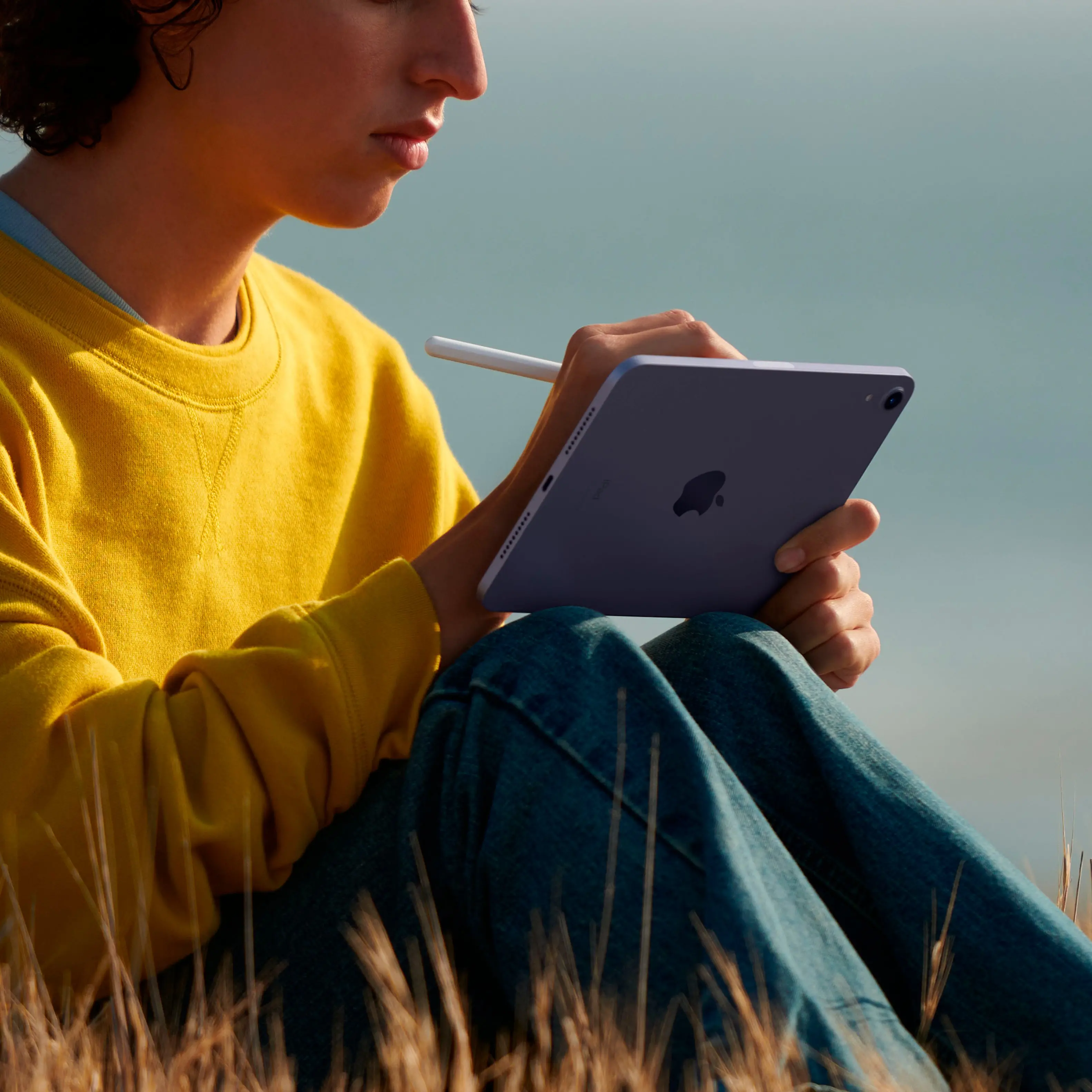 MK7V3LL/A Apple iPad Mini-6 256GB - Starlight-5