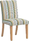 63-6NATSRSTBCHOGA Owen Multicolor Serape Stripe Dining Chair - Skyline Furniture