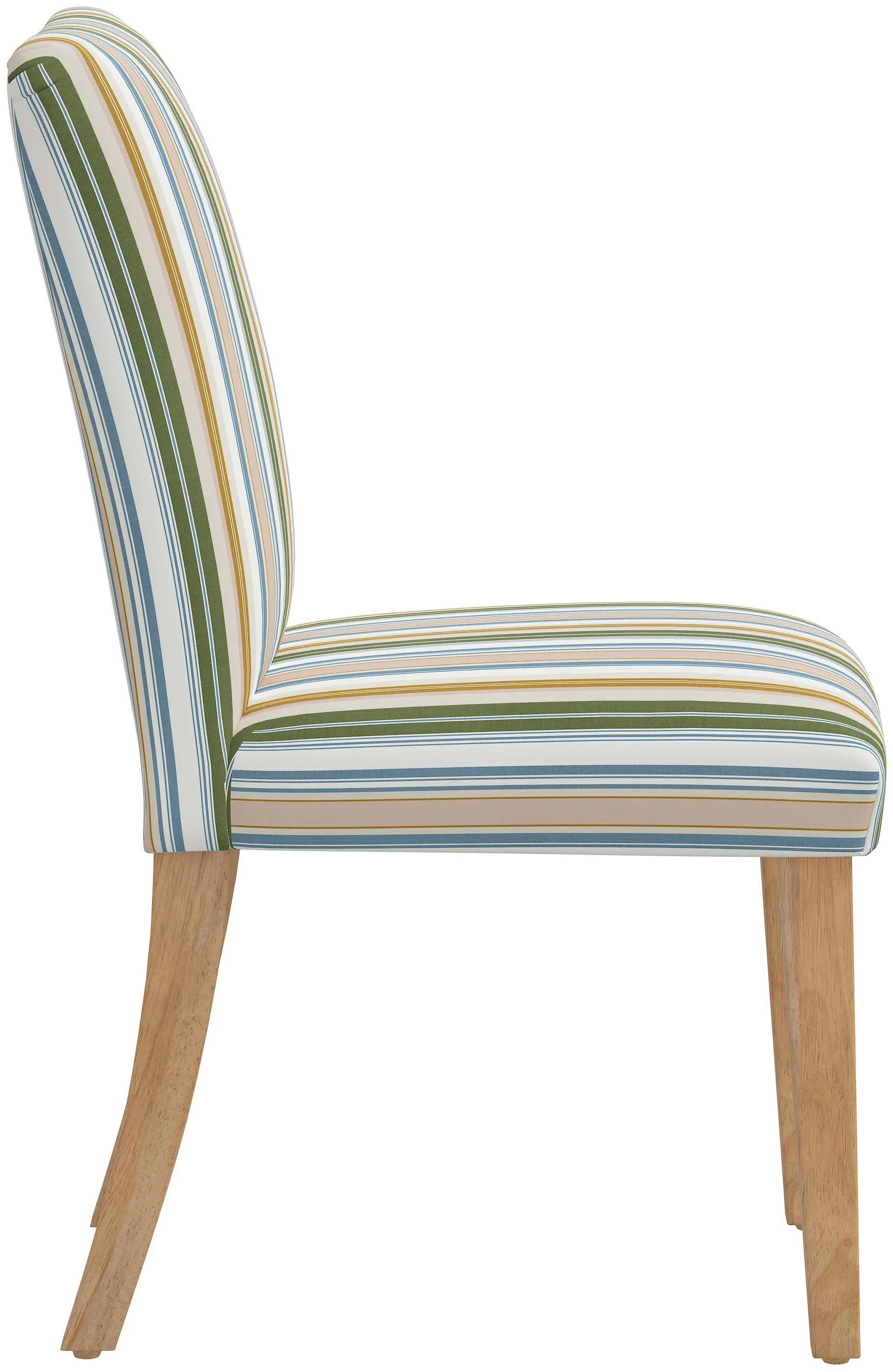 63-6NATSRSTBCHOGA Owen Multicolor Serape Stripe Dining Chair - Skyline Furniture-4
