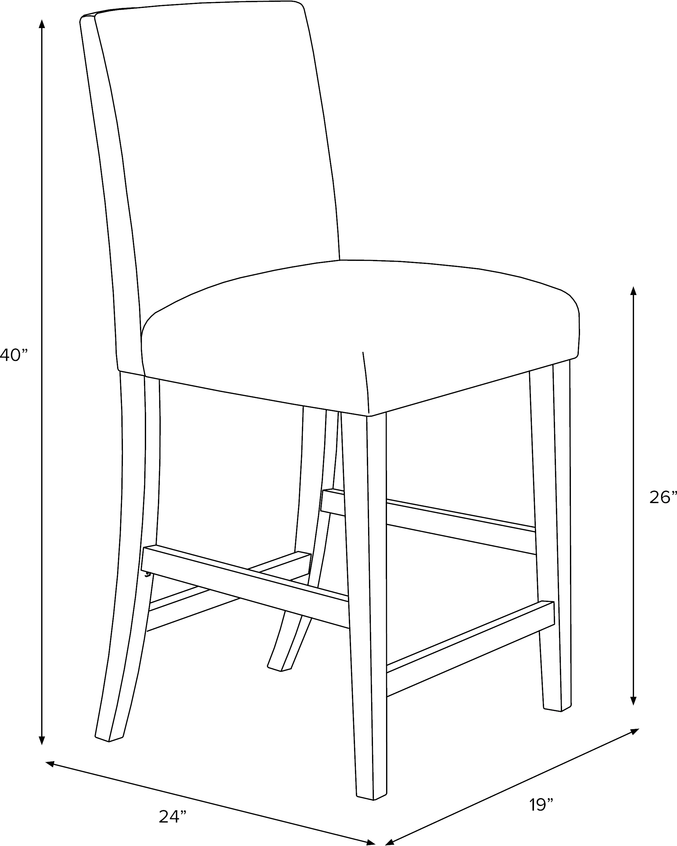 63-7NATSRSTBCHOGA Owen Multicolor Stripe Counter Stool - Skyline Furniture-7