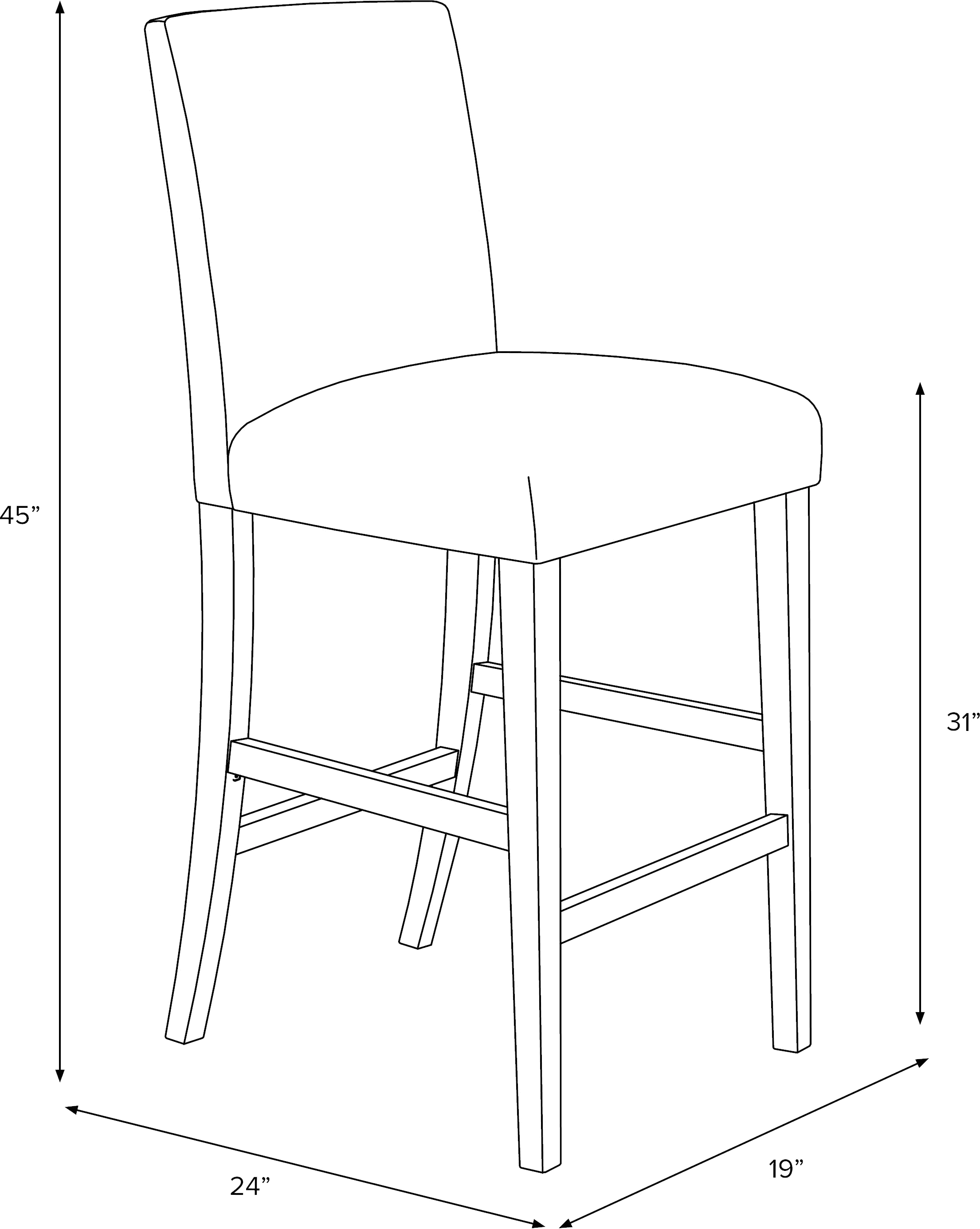 63-8NATSRSTBCHOGA Owen Multicolor Stripe Bar Stool - Skyline Furniture-7