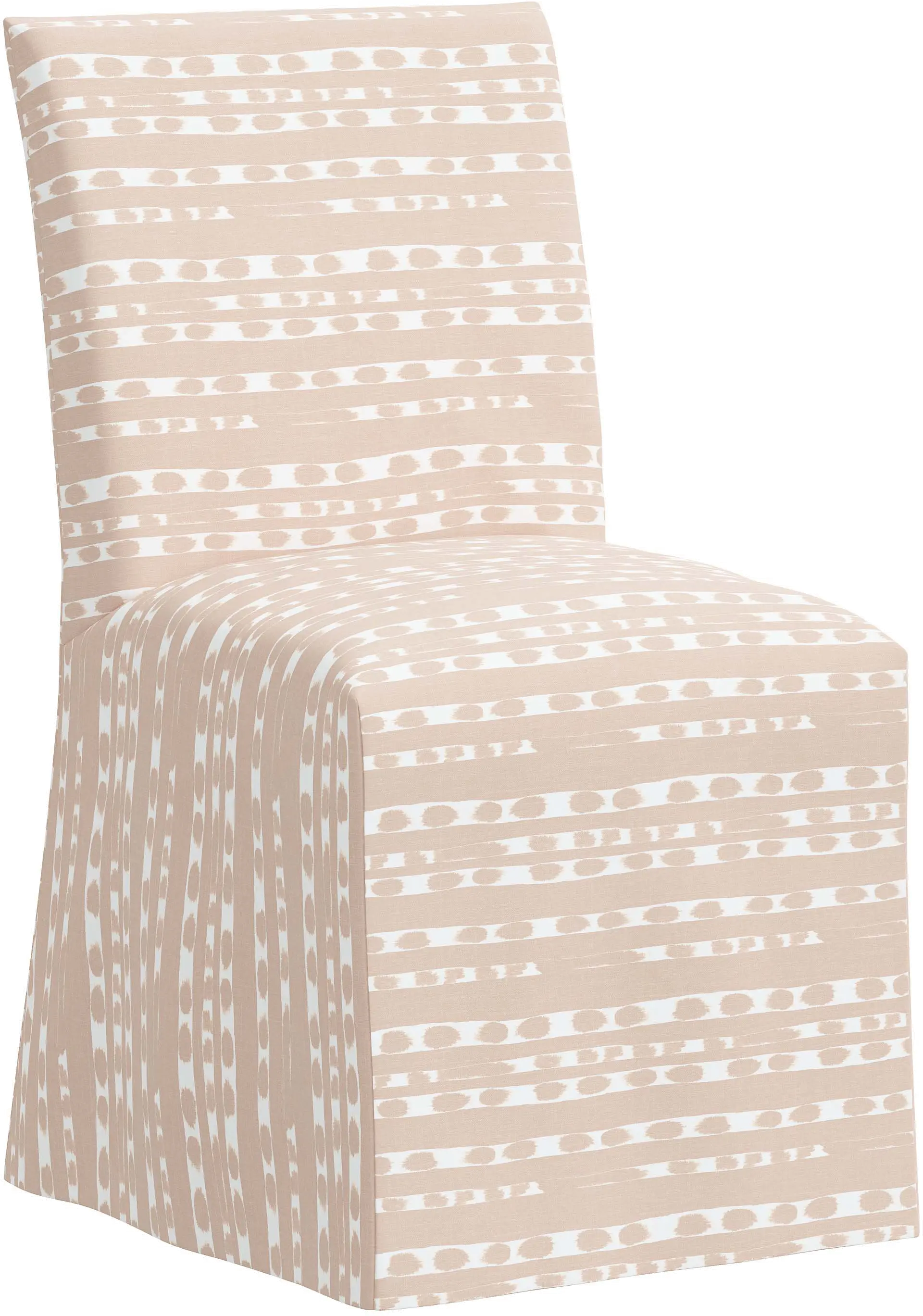 91-6SLHMRSFPNKOGA Kimberly Himari Soft Pink Slipcover Dining Chair - Skyline Furniture-1