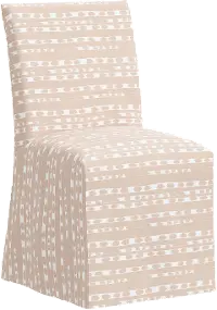 91-6SLHMRSFPNKOGA Kimberly Himari Soft Pink Slipcover Dining Chair - Skyline Furniture