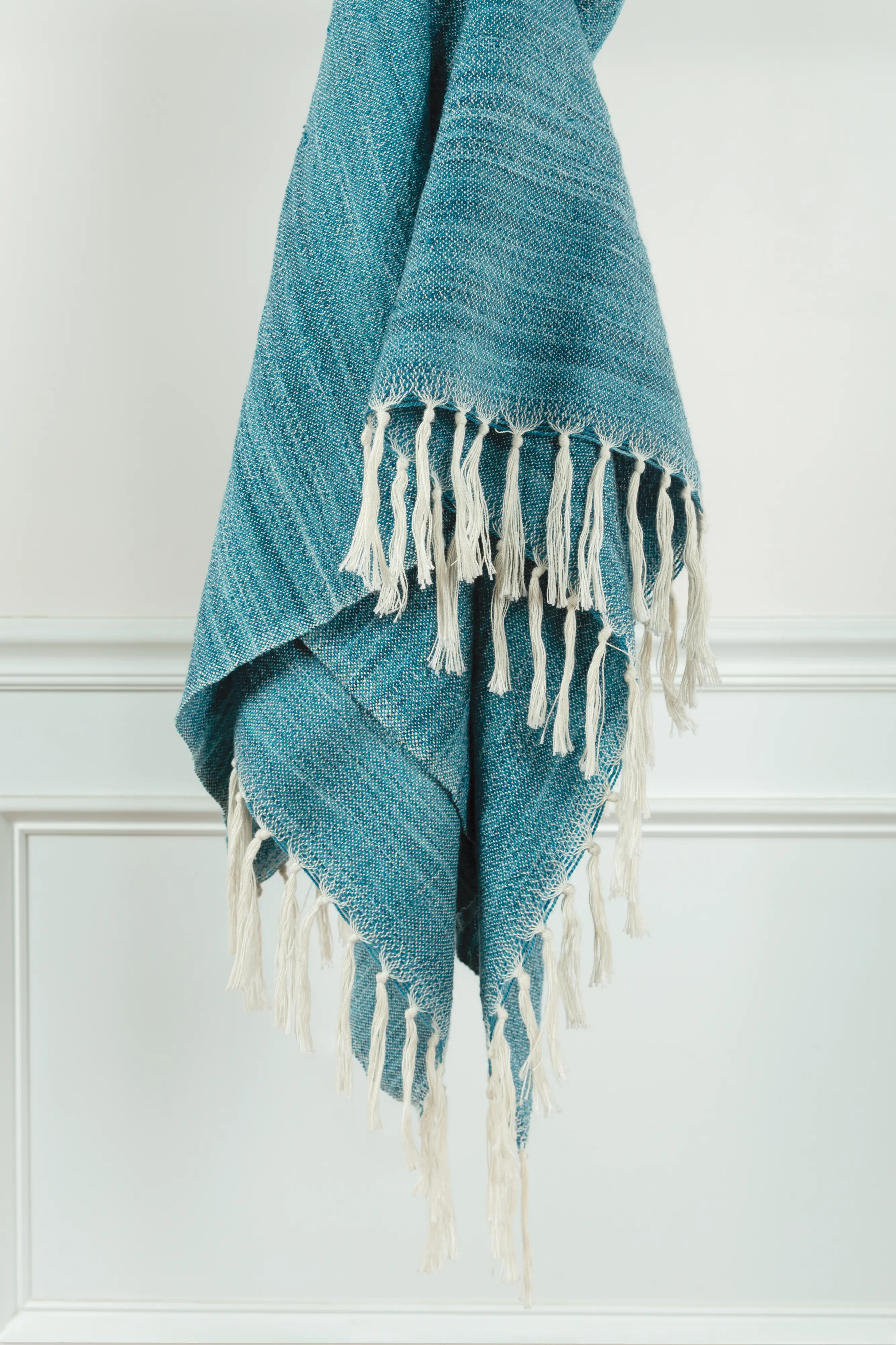 Miller Teal Throw Blanket-1