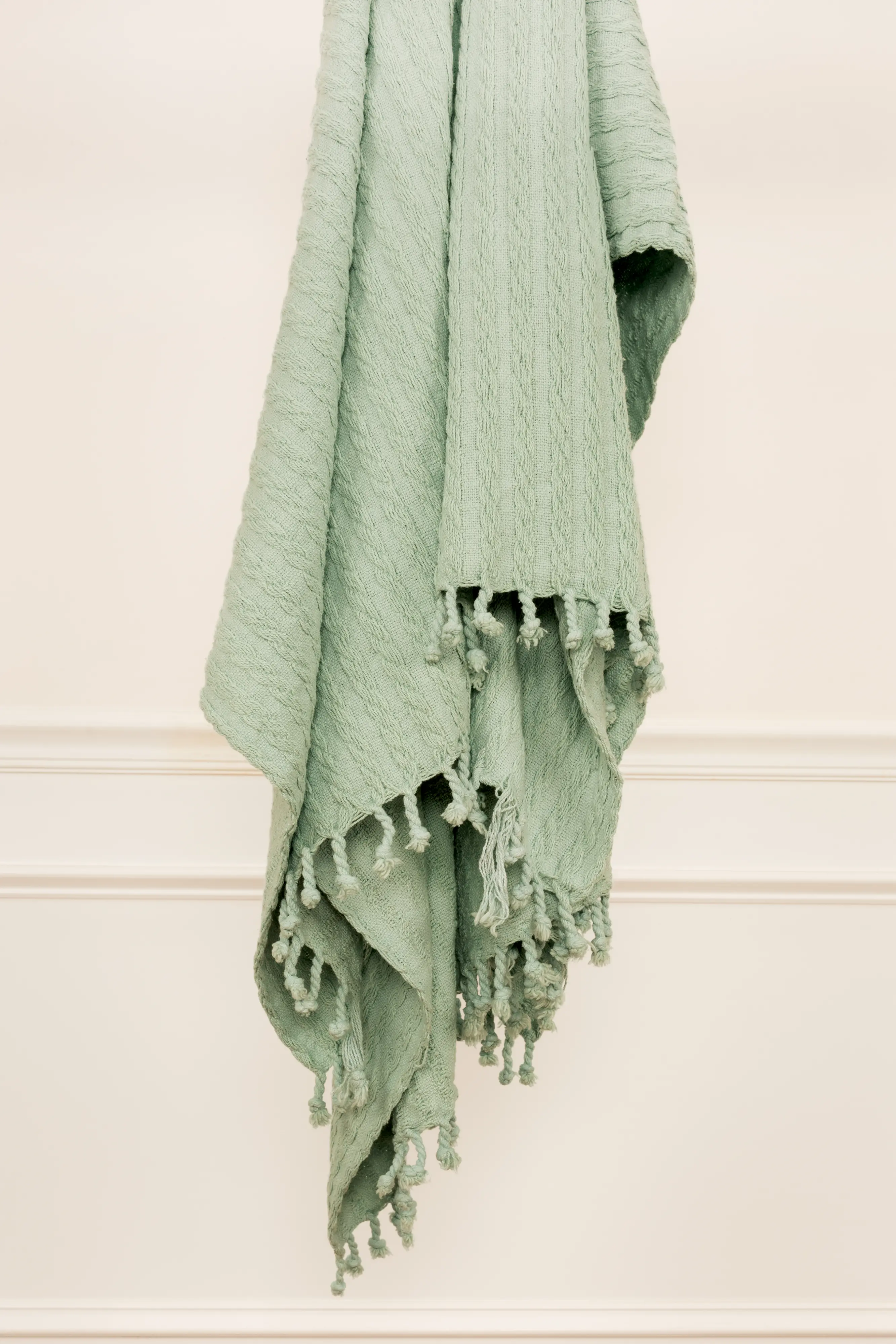 Bishop Aqua Throw Blanket-1