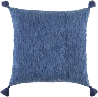 Cleo Dark Blue Accent Pillow