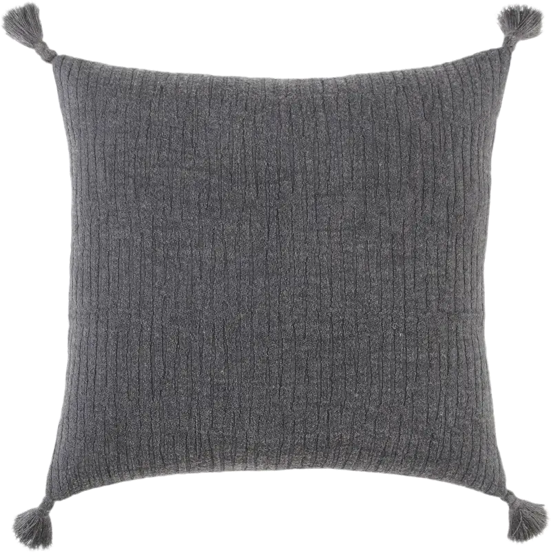 Cleo Black Accent Pillow