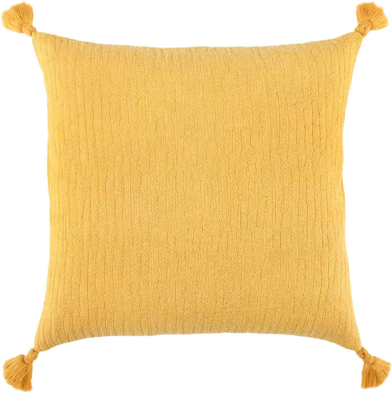 Cleo Yellow Accent Pillow
