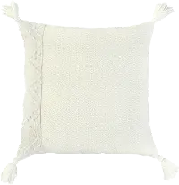 Diamond Ivory Accent Pillow