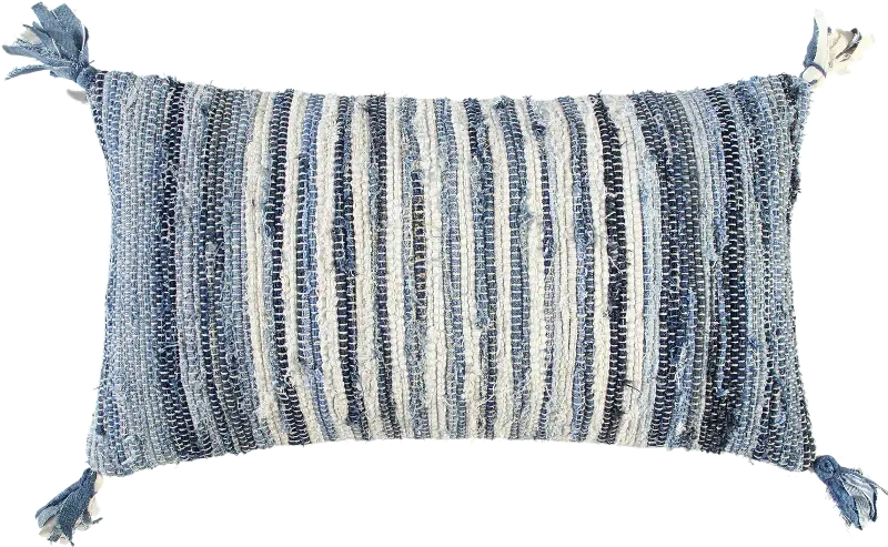 Ari Blue Accent Pillow