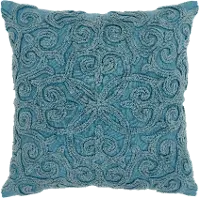Jessica Blue Accent Pillow