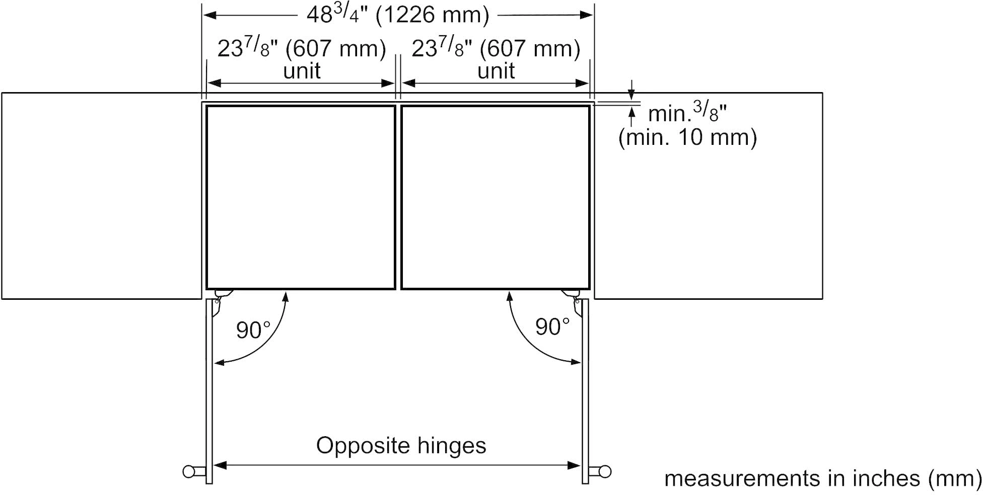 T24UR925LS Thermador Freedom® Under Counter Refrigerator - Stainless Steel-6