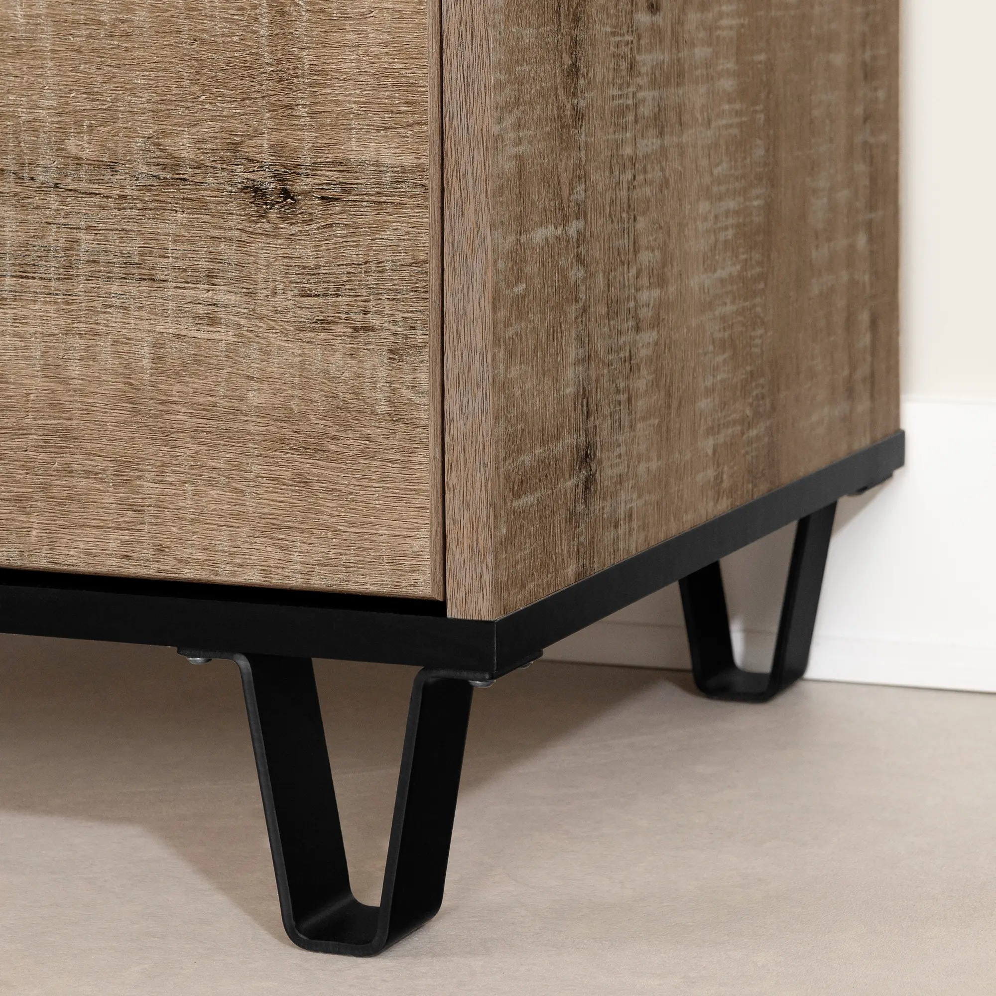 13483 Arlen Weathered Oak 6 Drawer Dresser - South Shore-6