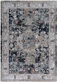 Signature 5 x 8 Dark Gray Area Rug