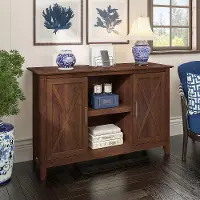 KWS146BC-03 Key West Bing Cherry Accent Cabinet - Bush Furniture