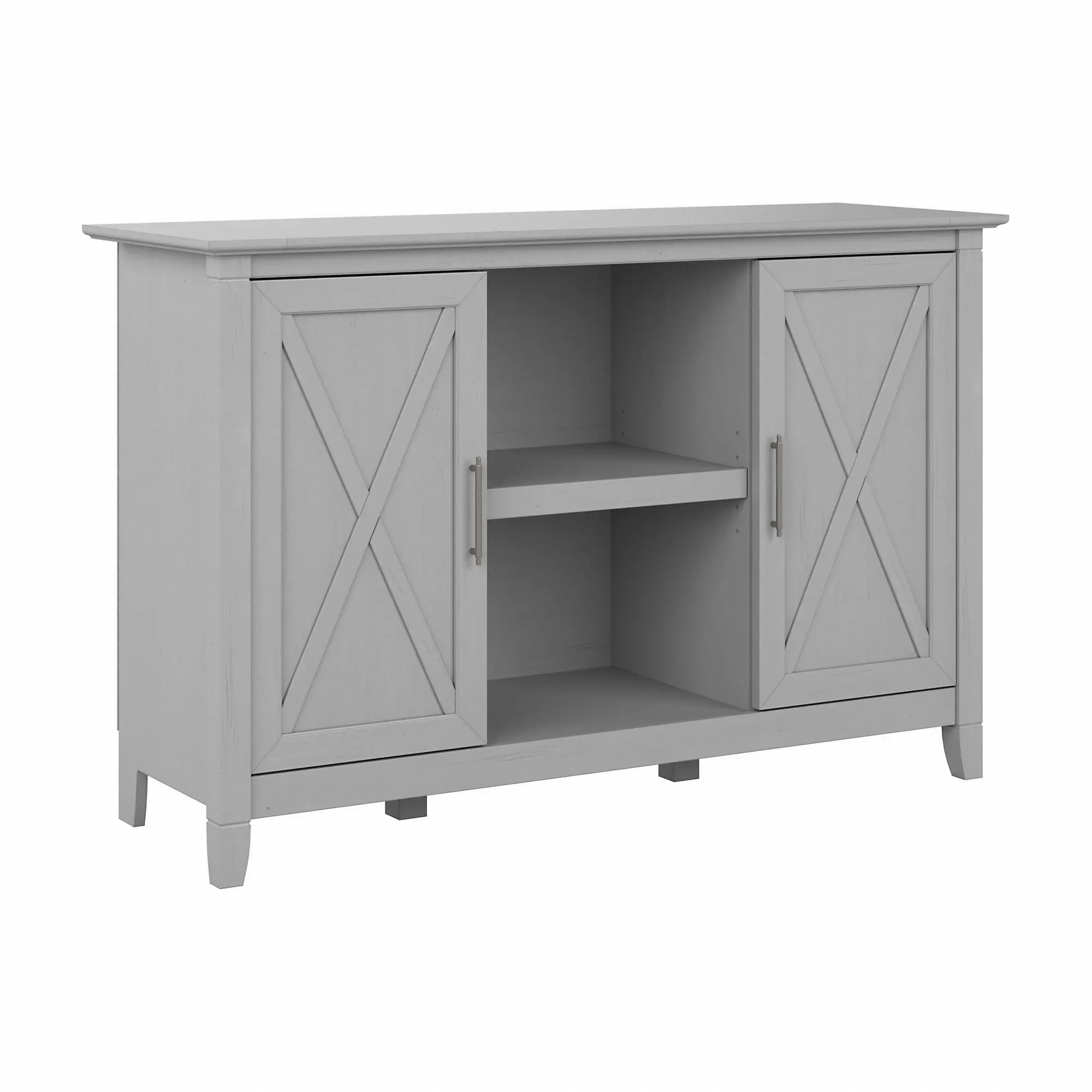 KWS146CG-03 Key West Cape Cod Gray Accent Cabinet - Bush Furniture-3
