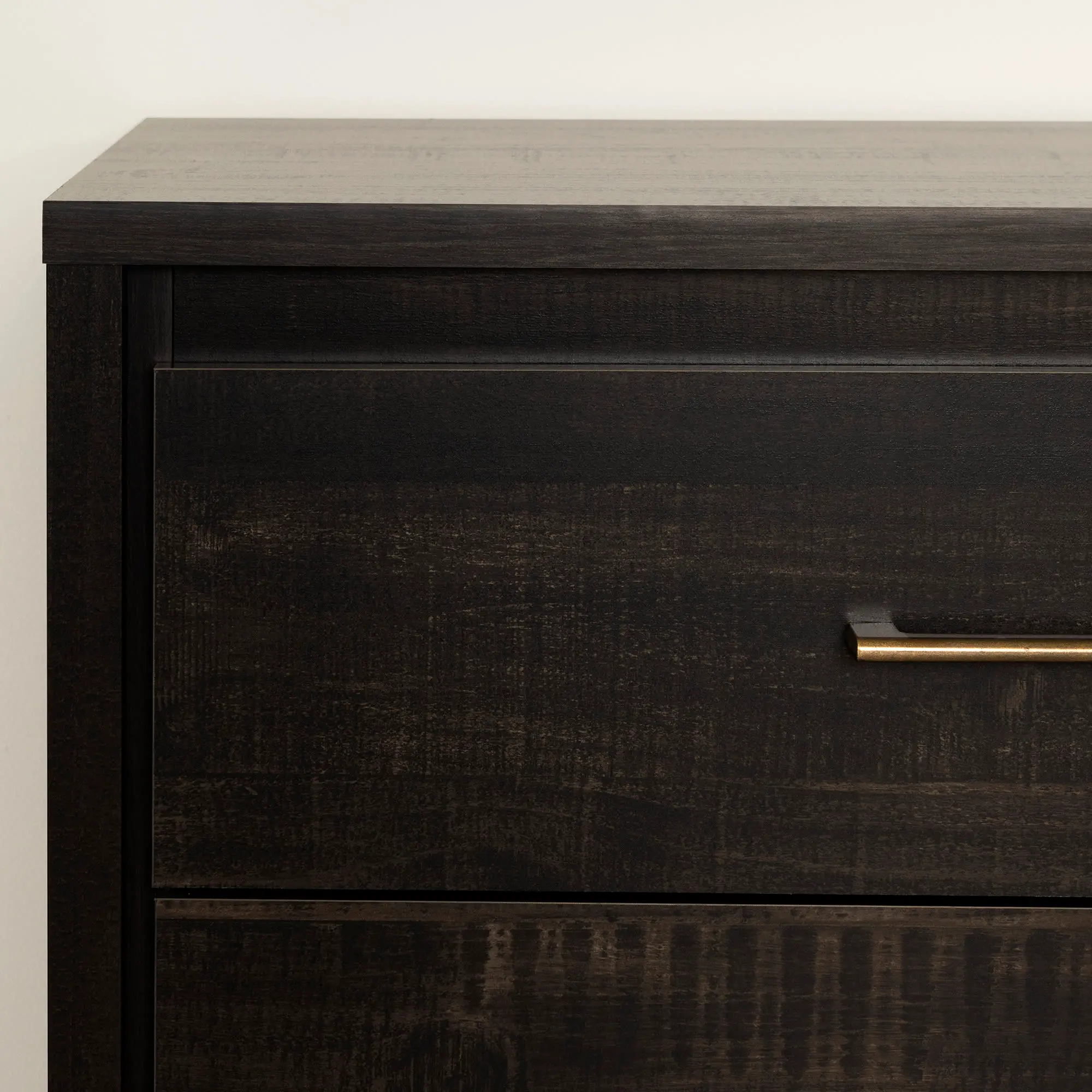13557 Gravity Rubbed Black 6 Drawer Dresser - South Shore-4