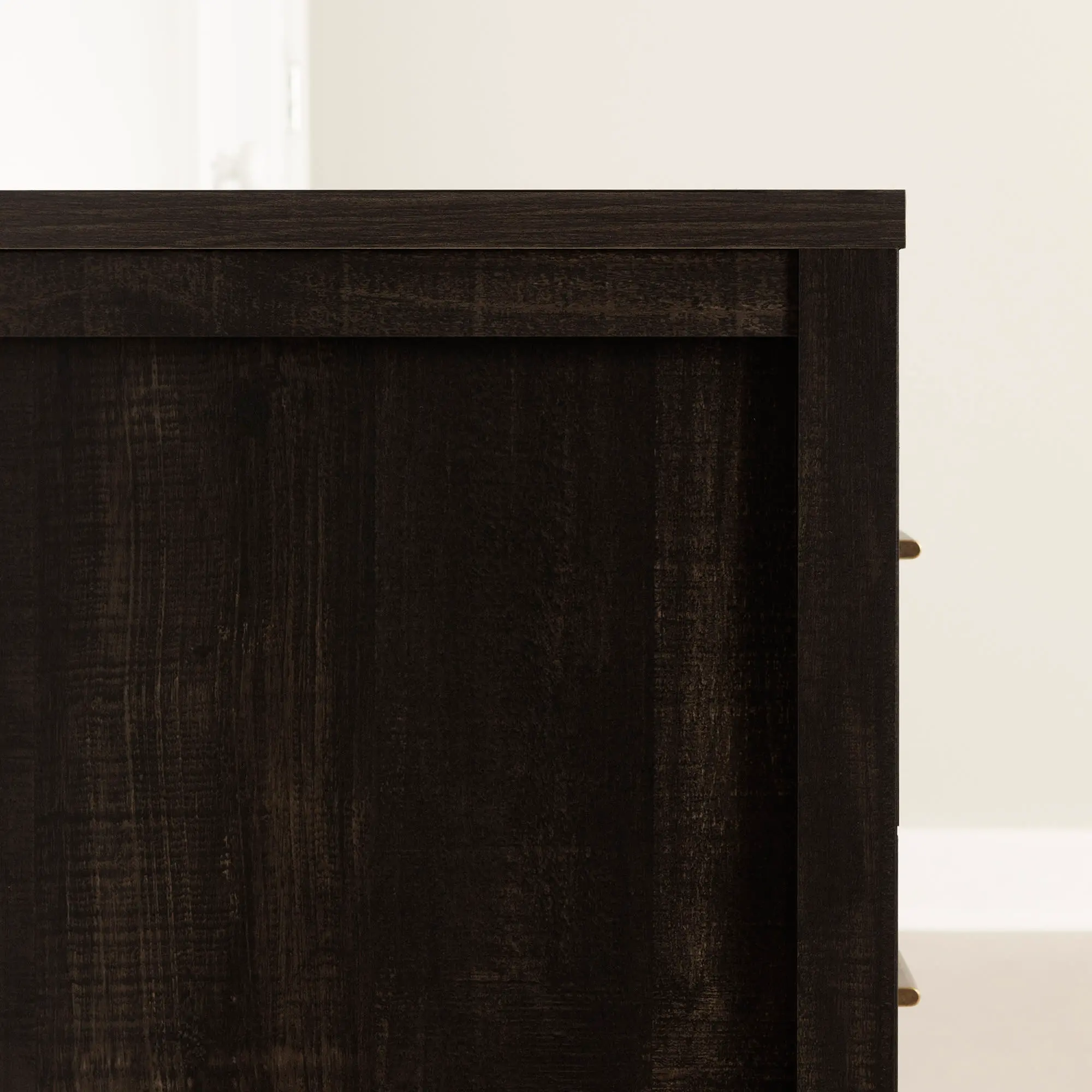 13559 Gravity Rubbed Black 2 Drawer Nightstand - South Shore-6