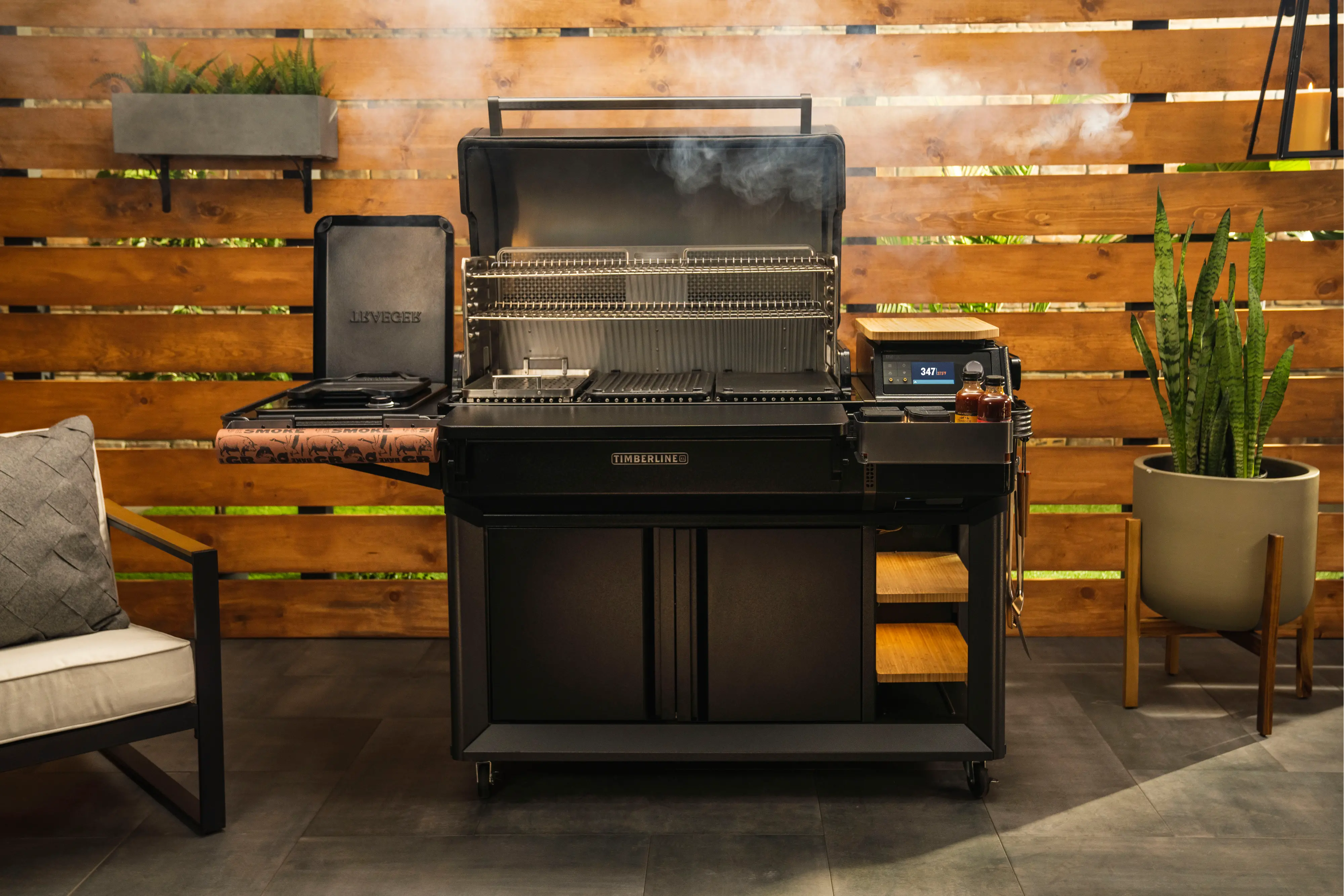 TBB01RLG,TIMBER_XL Traeger Timberline XL WiFi Pellet Grill-12