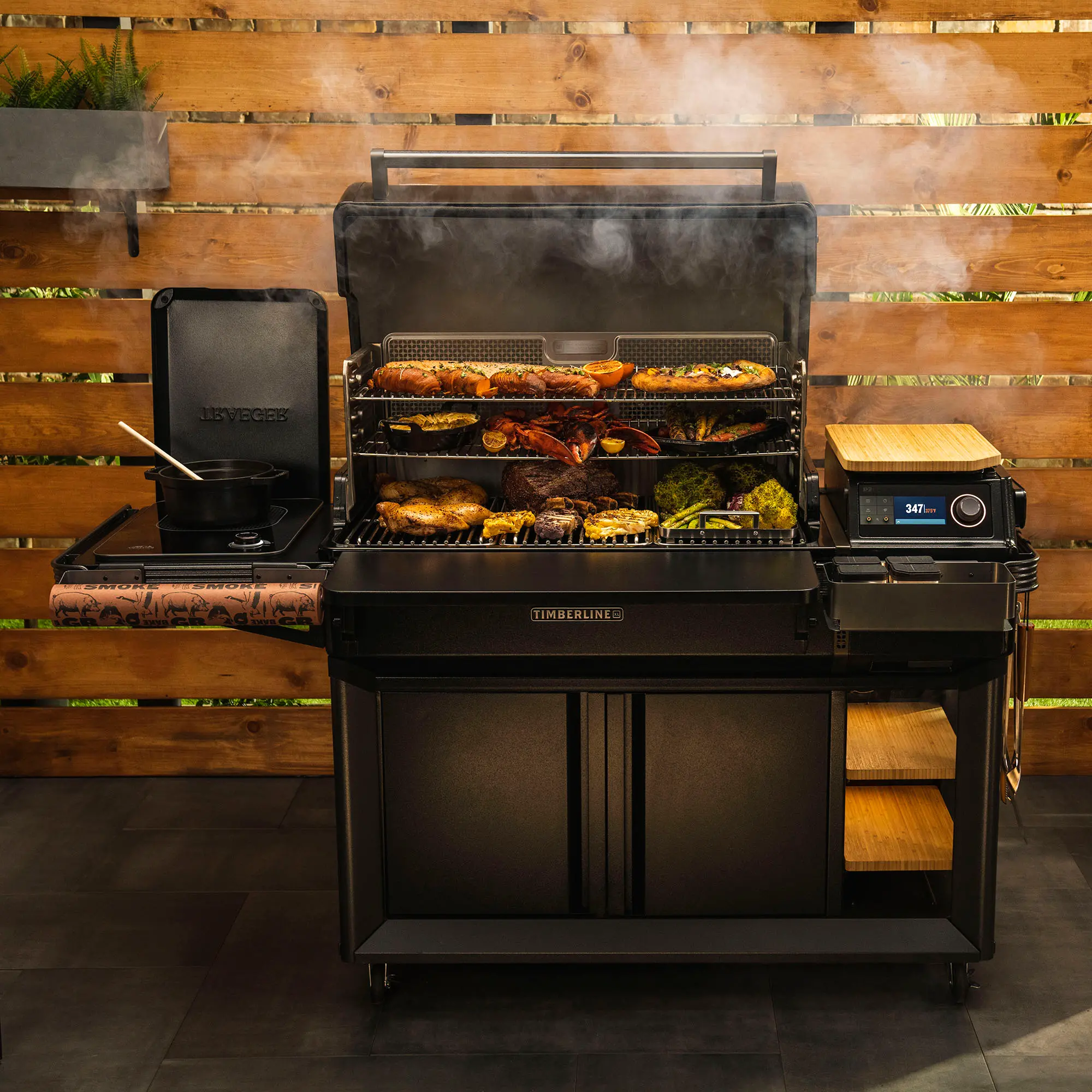 TBB01RLG,TIMBER_XL Traeger Timberline XL WiFi Pellet Grill-13
