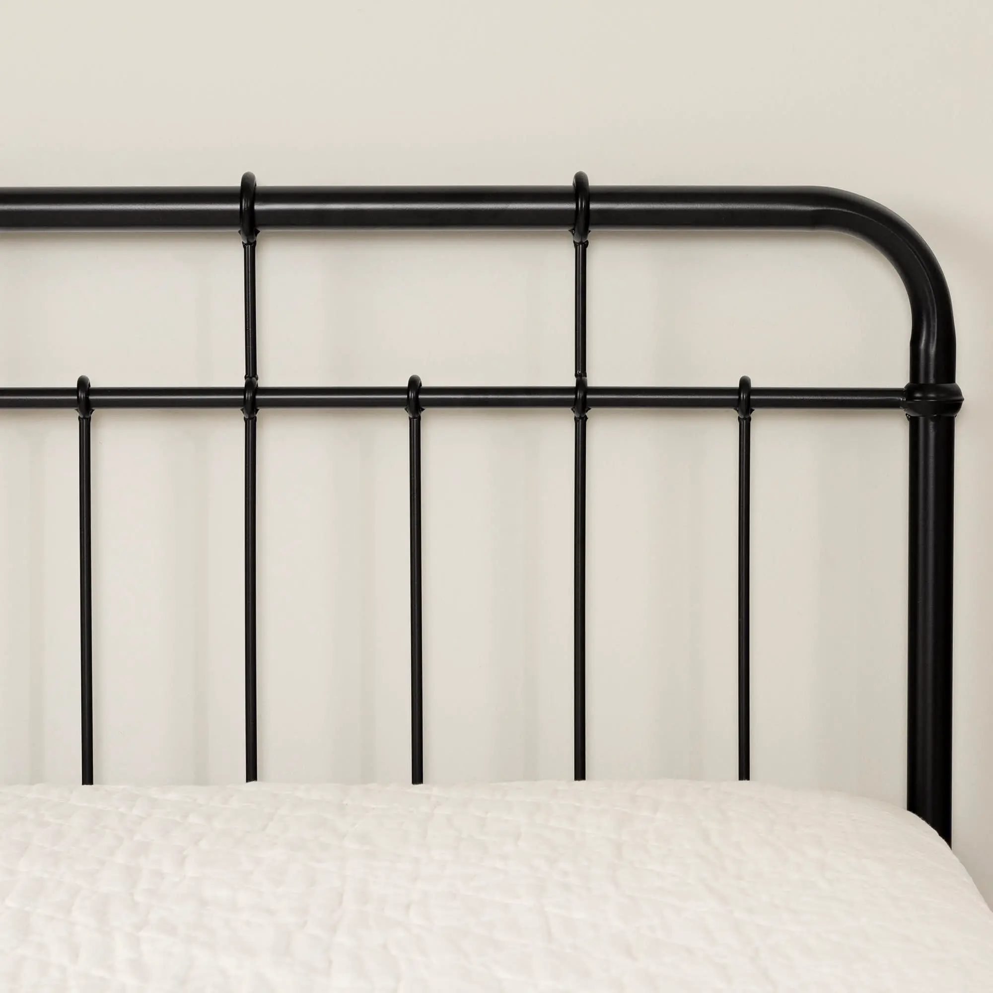 13832 Vito Black Metal Twin Bed - South Shore-4