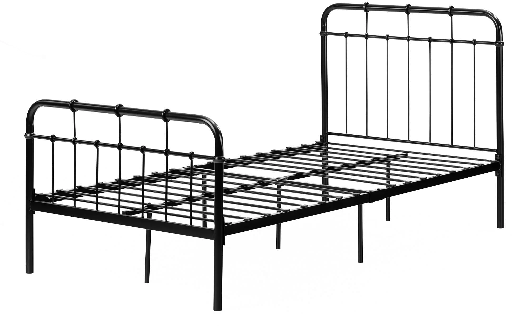 13832 Vito Black Metal Twin Bed - South Shore-1