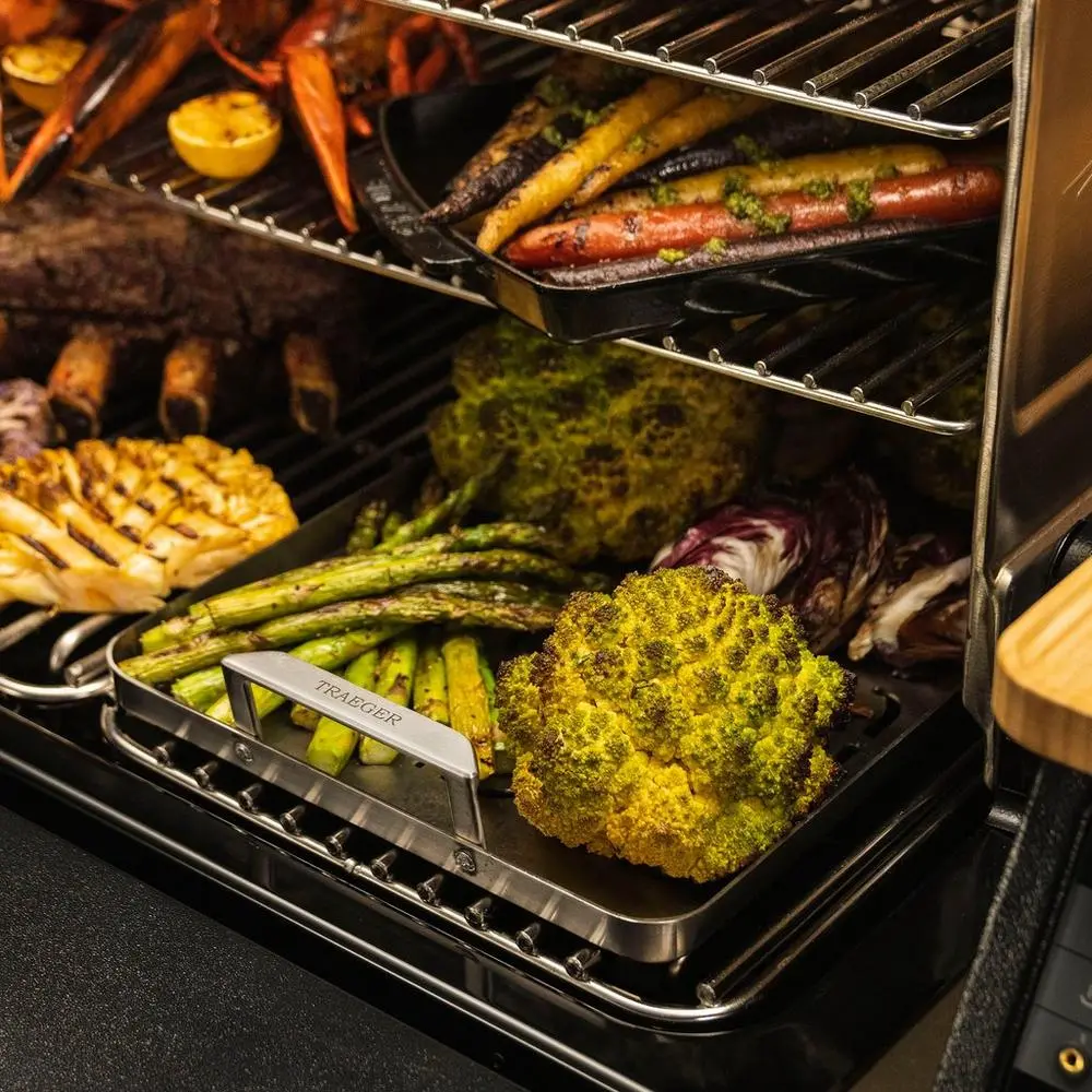 BAC610_FISH/VEG_TRAY Traeger Fish and Veggies Grill Tray-4